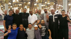   صور لمعتمري مدينة يافا "الفوج الثاني" أثناء تواجدهم في المدينة المنوّرة